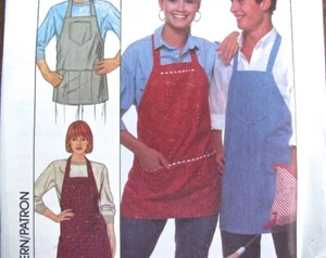 Easy Apron Sewing Pattern Learn to Sew Simplicity 9245 One Size Uncut FF - Picture 1 of 5