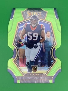 Kenyon Green Panini Select 2022 Die Cut Numbered Parallel Rookie Card RC /299 - Picture 1 of 2
