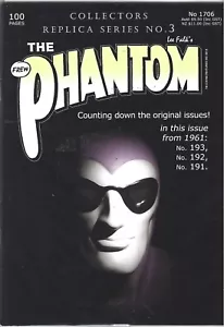 Frew Phantom Comic #1706 RÉPLICA DE COLECCIONISTAS SERIE #3, EN BOLSA. 100p, 2014 - Imagen 1 de 1