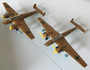 1:72 Militär Konvolut Afrika Korps Messerschmitt BF 110 109 Flugzeug Luftwaffe - Bild 1 von 14