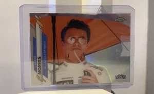2020 Topps Chrome Formula 1 F1 Racers Refractor Lando Norris #180 Rookie RC - Picture 1 of 2