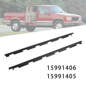 Front Left+Right Weatherstrips For Chevrolet C1500 GMC C2500 1988-2000 - Picture 1 of 14