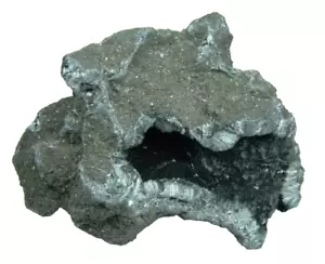 Esemplare minerale Pyrolusite Geode Nord Africa 220,96 grammi - Foto 1 di 6