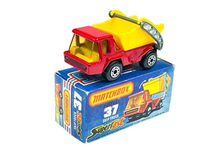 Matchbox Lesney Superfast MB37 Skip Truck w/K Style Box - Picture 1 of 13