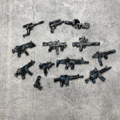 Multipack Urban Camo Soldier Gun Lot Accessory for Minifigures B5UC01 - Image 1 of 2