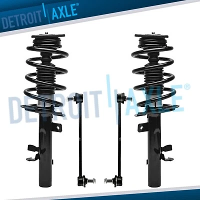 Front Struts w/Coil Spring Front Sway Bar Ends Kit for 2014 - 2019 Ford Escape - Image 1 of 4