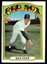 1972 Topps Ray Culp Boston Red Sox #2