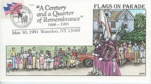 US, # 2531Flags on Parade, Collins Hand-painted First Day Cover Perfect!!! - Picture 1 of 1