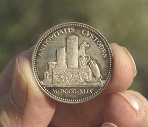 France, 1849, Society of Archeology in Orlean, silver - Picture 1 of 2