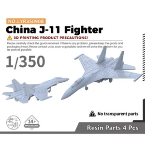 Yao's Studio LYR350908 1/350 Military Model Kit China J-11 Fighter - Picture 1 of 7