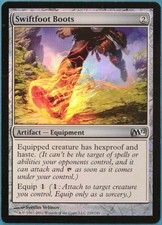 Swiftfoot Boots FOIL Magic 2012 / M12 NM Uncommon CARD (237972) ABUGames