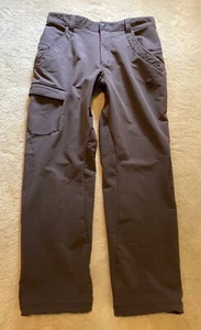Men’s Mountain Hardwear Hiking Pants Sz. Medium Short Brown - Picture 1 of 6