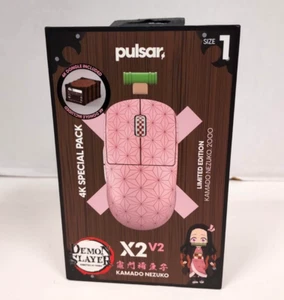 Pulsar X2 V2 Nezuko Kamado Wireless Mouse 4K Special Pack - Size 1 (Mini) *READ* - Picture 1 of 11