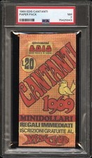 1969 Edis CANTANTI PAPER PACK PSA 7