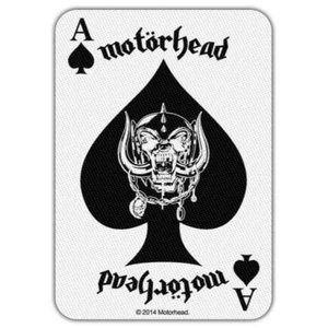 Motörhead Patch · Ace Of Spades Card - Bild 1 von 1