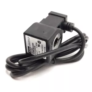 Parker 7321BBN4TN00LUD2DRP0 Solenoid Coil, 24V AC 50/60Hz 11W, DIN Spade - Picture 1 of 5