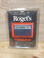 Vintage Rare ROGET'S Thesaurus Franklin Electronics NC-20