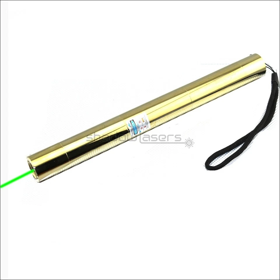 GX5 Adjustable Focus 520nm Green Laser Pointer Laser Pen Light Visible Beam - Image 1 of 4