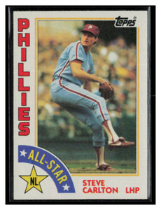 1984 Topps All Star #395 Steve Carlton