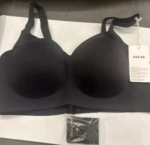 Momcozy Size XL Plus Black Nursing Bra Maternity - Picture 1 of 11