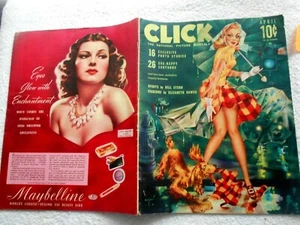 CLICK Magazine-APRIL,1941-THE ZIEGFIELD GIRLS-JUDY GARLAND-LANA TURNER - Picture 1 of 4