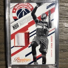 2015-16 Prestige John Wall NBA Materials Prime Patch SN 02/25 Jersey# eBay 1/1