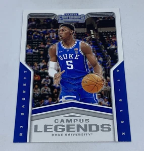 2020 Panini Contenders Draft Picks Campus Legends #2 RJ Barrett Duke Blue Devils - Picture 1 of 2