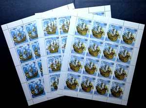 Somalia 2002 MNH Old Ships Boats 48 Stamps 3 Sheets 16 Full Sets Mi €224.00 - Picture 1 of 8