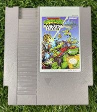 Teenage Mutant Ninja Turtles III 3: The Manhattan Project NES Authentic TMNT K44