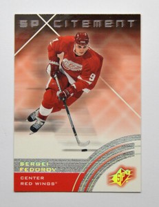 2001-02 SPx #74 Sergei Fedorov XCT