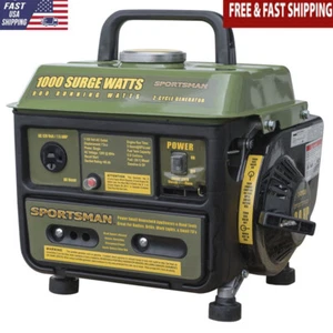 Portable 1000W 2-Cycle Generator Recoil Start Quiet Outdoor Camping Power 62dB - Picture 1 of 9