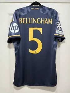 Camiseta Bellingham #5 GRANDE Adidas Real Madrid Visitante Liga de Campeones - Imagen 1 de 16