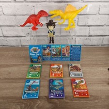 Andy's Amazing Adventures Prehistoric Dinosaur Bundle Figure Dino Fact Card Game