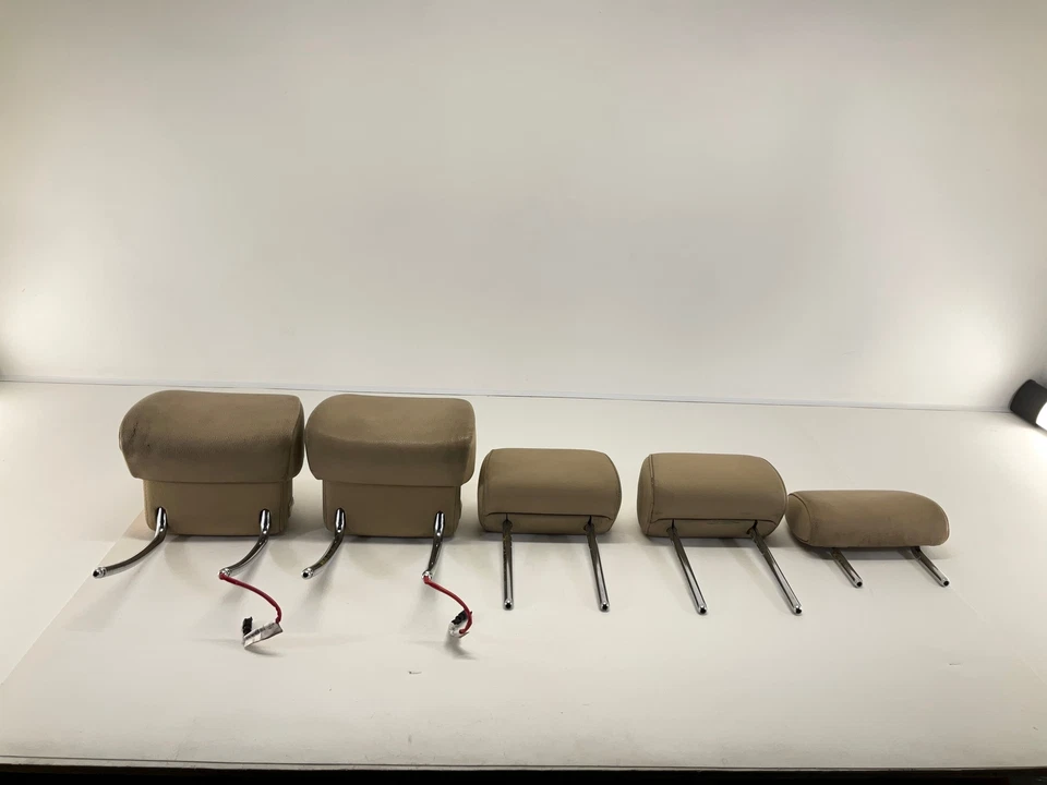 Juego de 5 reposacabezas asientos delanteros y traseros BMW 528xi F10 sedán 11-13 OEM CM Foto 1 de 4