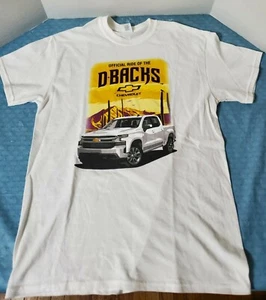 Chevrolet Official Ride of the Dbacks T Shirt Medium Arizona Diamondbacks  - Picture 1 of 3