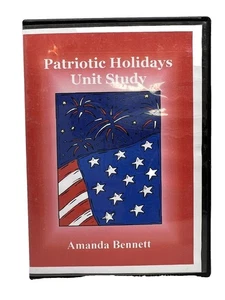 Patriotic Holidays Unit Study by Amanda Bennett CD~Memorial Flag Ind   S1 11 - Picture 1 of 5