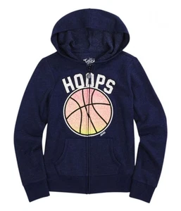 Justice Girls Glitter Sport Hoodie Sweatshirt - Picture 1 of 3