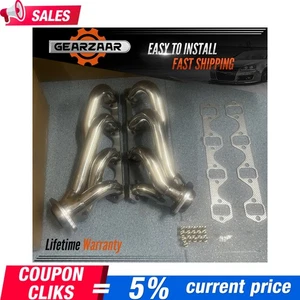 Cabezales colectores para Ford Mustang 1979-1993 5,0 L V8 GT/LX/SVT acero inoxidable - Imagen 1 de 21