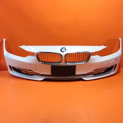 BMW 328 335 FRONT BUMPER 2012 2013 2014 2015 51117293091 OEM - Image 1 of 4