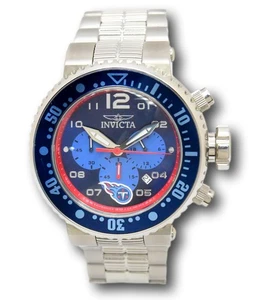 *Arañazos* Reloj Invicta NFL Tennessee Titans Grand Diver para hombre 52 mm 30285 - Imagen 1 de 19