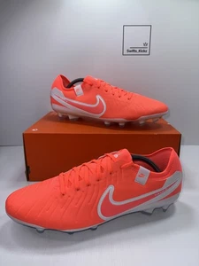 Scarpe da calcio Nike Tiempo Legend 10 Pro FG - Hot Lava - taglia UK 11 - DV4333 800 - Foto 1 di 11