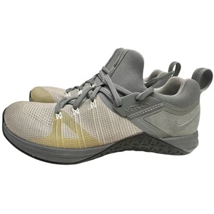 Nike Metcon Flyknit 3 Training Shoes AQ8022-002 Men's Size 7.5 Cool Grey Black - Picture 1 of 16