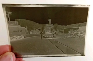 FOTOGRAFÍA Y NEGATIVO DE MOTOR DE TREN DE FERROCARRIL RÍO GRANDE DE COLECCIÓN DE LOS AÑOS 50 9284 1 - Imagen 1 de 2