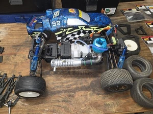 XTM X-Cellerator NITRO 1/10 WITH SPARES AND NEW PARTS - Picture 1 of 17