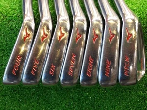 Mizuno MP-57 Iron Set 4-9+Pw N.S. PRO MODUS3 TOUR105 S Flex 7pcs RH Rare From JP - Picture 1 of 10
