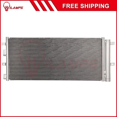 Condensador de aire acondicionado de aluminio de 3,7 L para Lincoln Continental 2017-2018 compatible con AC4211 Foto 1 de 4