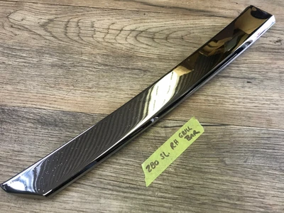 MERCEDES-BENZ M/B W113 PAGODA 230SL 250SL 280SL USADO OEM RH CROMO PARRILLA BARRA F-A Foto 1 de 4