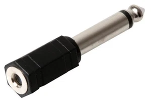 PRO SIGNAL Penyesuai Stereo 3.5mm ke Mono Jack 6.35mm - Picture 1 of 1