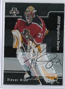 2001-02 BE A PLAYER SIGNATURE SERIES TREVOR KIDD AUTOGRAPH AUTO 185 BAP - Picture 1 of 1