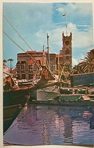 Barbados Westindien Postkarte Parlamentsgebäude in Bridgetown Island - Bild 1 von 3